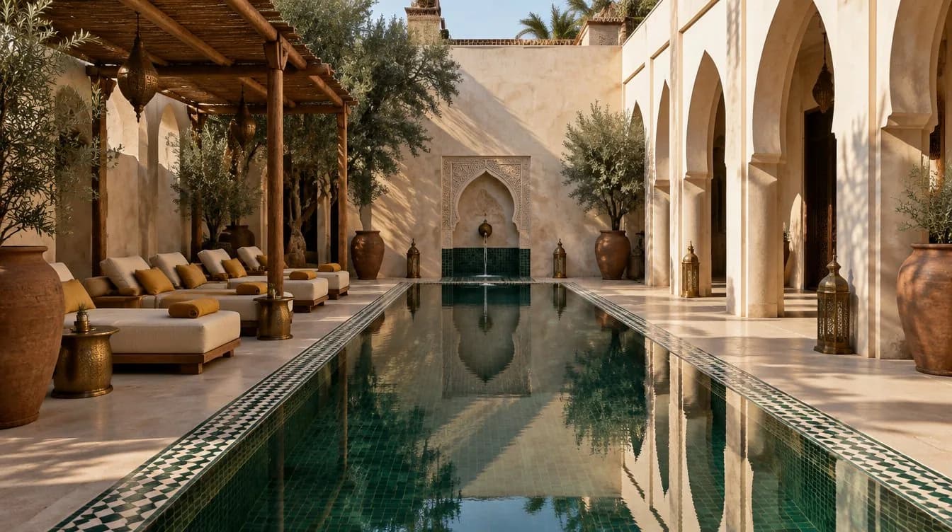 Riad contemporain